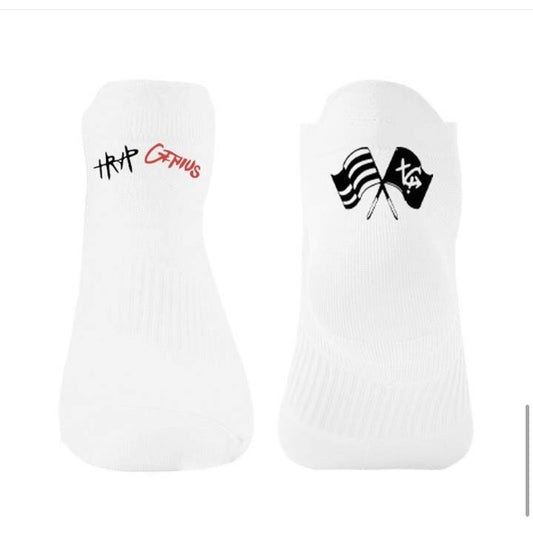 Trap Genius Sports Compression Ankle Socks