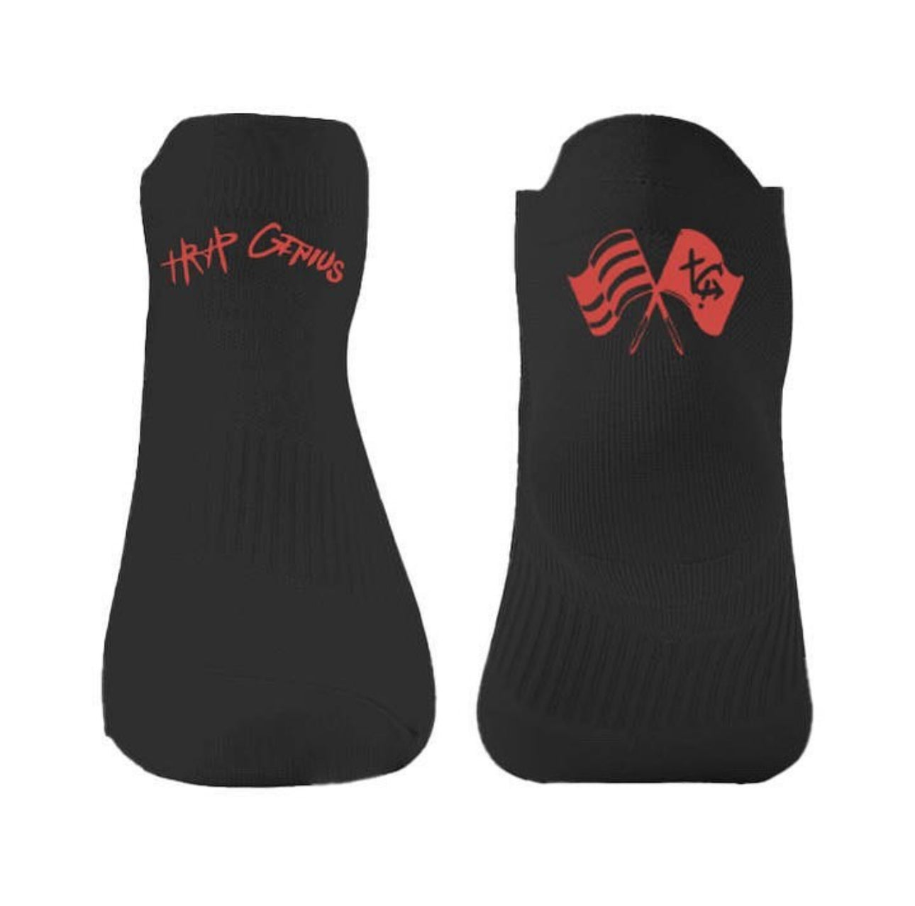 Trap Genius Sports Compression Ankle Socks